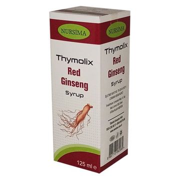 Nursima Thymolix Red Ginseng 125 ml Şurup