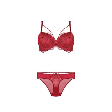 Nurteks 4485 Bordo Destekli Sütyen Takımı
