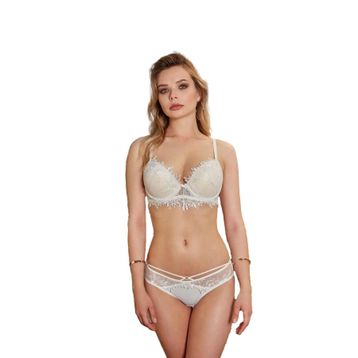 Nurteks Freshness 4470 Ekru Destekli Sütyen Takım