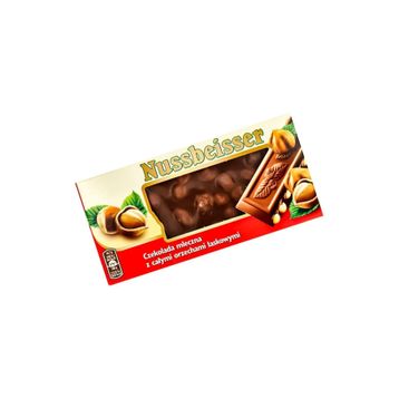 Nussbeisser 100 gr Bütün Fındıklı Sütlü Çikolata