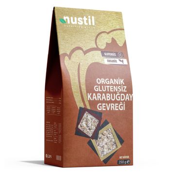 Nustil Nutrition Style Glutensiz Ve Organik Karabuğday Gevreği 250 gr