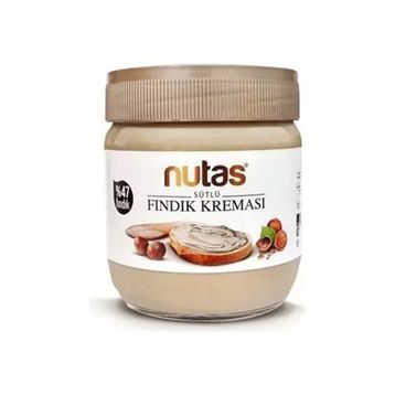 Nutas 400 gr Cam Kavanoz Sütlü Fındık Kreması