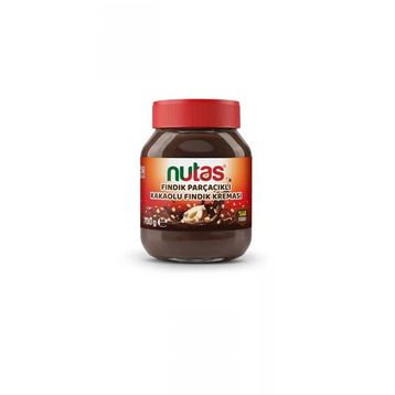 Nutas 700 gr Fındık Parçacıklı Sütlü Fındık Kreması