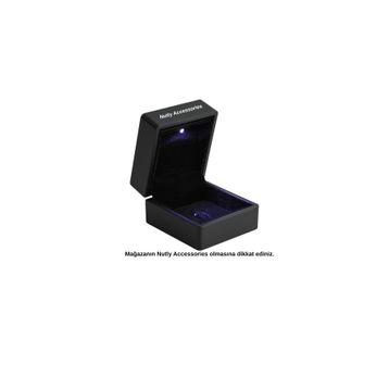 Nutly Accessories Led Işıklı Yüzük Kutusu