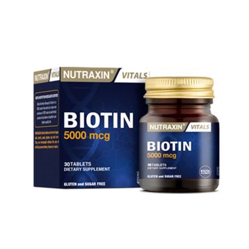 Nutraxin Biotin 5000 mcg 3x30 Tablet