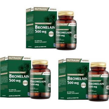 Nutraxin Bromelain 500 mg 60 Tablet