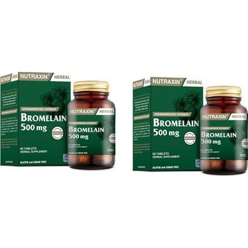 Nutraxin Bromelain 500 mg 60 Tablet