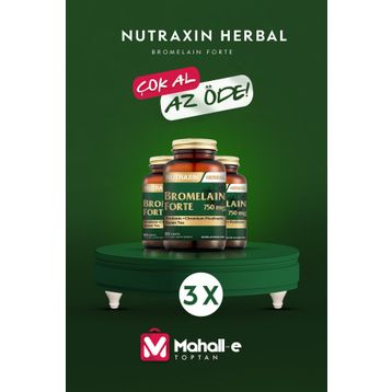Nutraxin Bromelain Forte 750 mg 60 Tablet