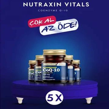 Nutraxin CoQ-10 100 mg 30 Kapsül