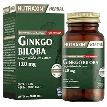 Nutraxin Ginkgo Biloba 120 mg 60 Tablet