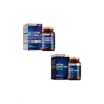 Nutraxin Keratin Formula 60 Tablet + Nutraxin Alpha Lipoic Acid 60 Tablet