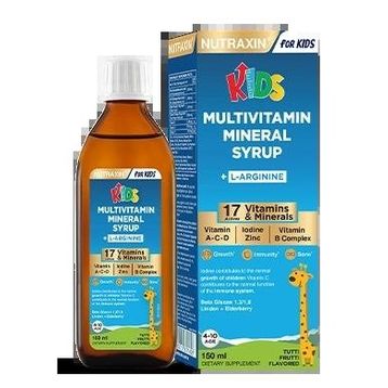 Nutraxin Kids Multivitamin Mineral 150 ml Şurup
