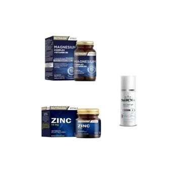 Nutraxin Magnesium Complex Vitamin B6 60 Tablet + Zinc 100 Tablet