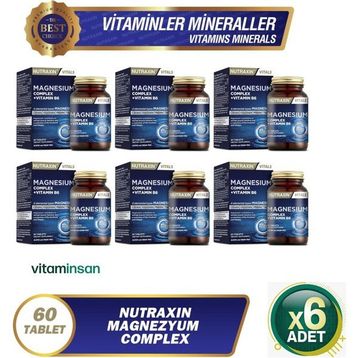 Nutraxin Magnesium Complex Vitamin B6 60 Tablet