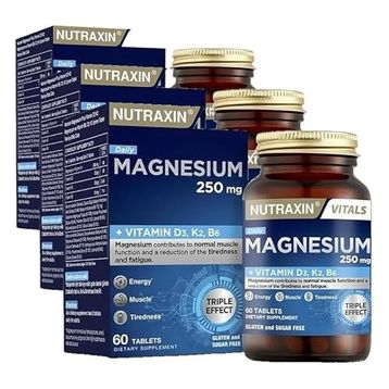 Nutraxin Magnesium Daily 250 mg 3x60 Tablet