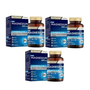 Nutraxin Magnesium Daily 250 mg 3x60 Tablet