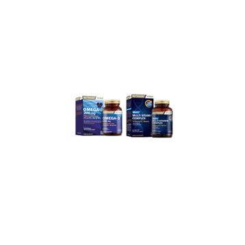 Nutraxin Omega-3 2000 mg 60 Kapsül Balık Yağı + Men's Multivitamin Complex 60 Tablet