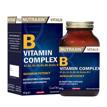 Nutraxin Vitamin B Complex Biotin 60 Tablet