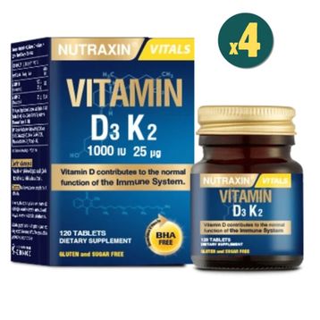 Nutraxin Vitamin D3 K2 120 Tablet