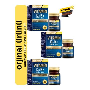 Nutraxin Vitamin D3 K2 3x120 Tablet
