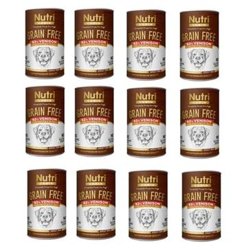 Nutri Canin 12x400 gr Tahılsız Geyik Etli Köpek Konserve