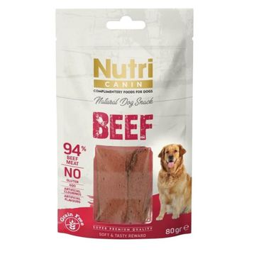 Nutri Canin Beef Snack 80 gr Köpek Ödülü