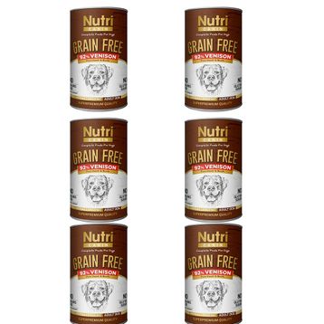 Nutri Canin Tahılsız Geyik Etli 6x400 gr Köpek Konserve