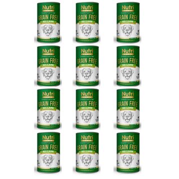 Nutri Canin Tahılsız Kuzu Etli 12x400 gr Köpek Konserve