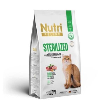Nutri Feline Sterilised Kısırlaştırılmış Kuzulu 10 kg Kedi Maması