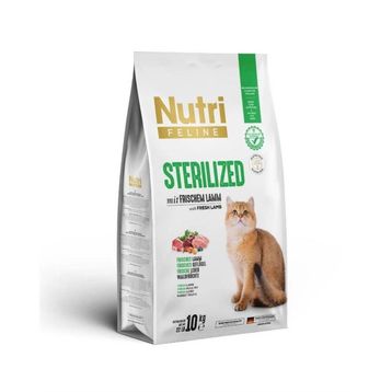 Nutri Feline Sterilised Kısırlaştırılmış Kuzulu 10 kg Kedi Maması