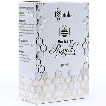 Nutribio 30 ml Bor İçeren Propolis Ekstraktı