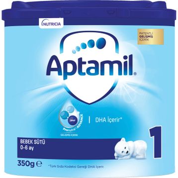 Nutricia Aptamil 350 gr No:1 0-6 Ay Doğumdan İtibaren Bebek Sütü