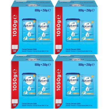 Nutricia Aptamil Pronutra No 4 800+250 gr 4 Adet 1-2 Yaş Devam Sütü