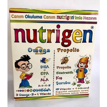 Nutrigen Omega 200 ml Şurup + Propolis 200 ml Şurup