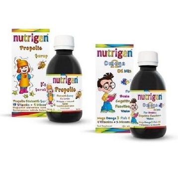 Nutrigen Omega 200 ml Şurup + Propolis 200 ml Şurup