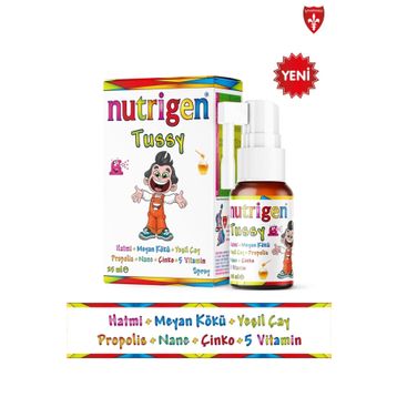 Nutrigen Tussy 25 ml Boğaz Spreyi