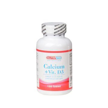 Nutrivita Calcium Vitamin D3 120 Tablet