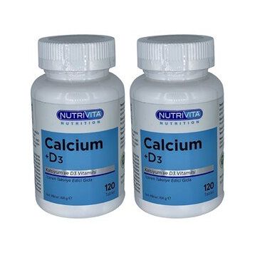 Nutrivita Calcium Vitamin D3 2x120 Tablet