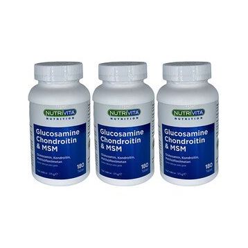 Nutrivita Glucosamine Chondroitin MSM 180 Tablet