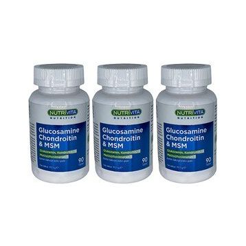 Nutrivita Glucosamine Chondroitin MSM 3x90 Tablet