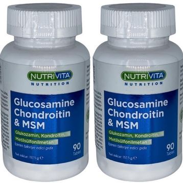 Nutrivita Glucosamine Chondroitin MSM 90 Tablet