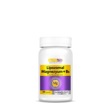 Nutrivita Lipozomal Magnezyum Vitamin B6 30 Kapsül