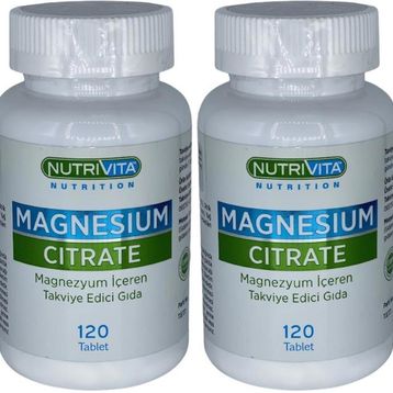 Nutrivita Magnesium Citrate 120 Tablet