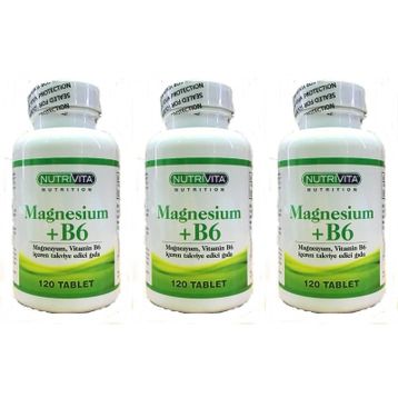 Nutrivita Magnesium Vitamin B6 120 Tablet