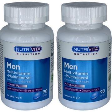 Nutrivita Men Multivitamin Multimineral 2x90 Tablet