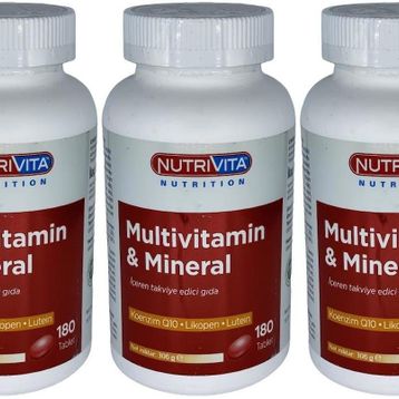 Nutrivita Multivitamin Mineral 3x180 Tablet
