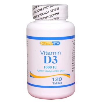 Nutrivita Vitamin D3 1000 IU 120 Tablet