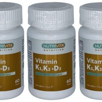 Nutrivita Vitamin K1 K2 D3 60 Tablet