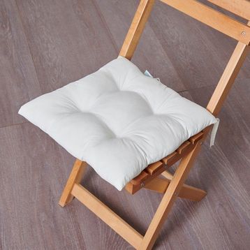 Nuvomon Micro Ekru 40x40 cm Sandalye Minderi