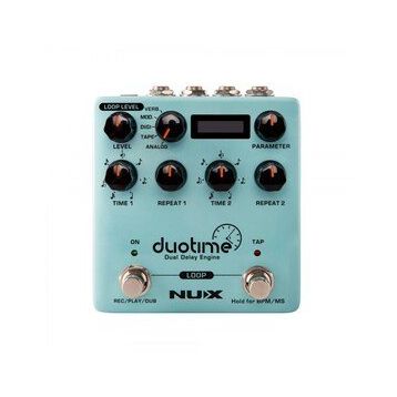 Nux Duo Time Stereo Delay Pedalı